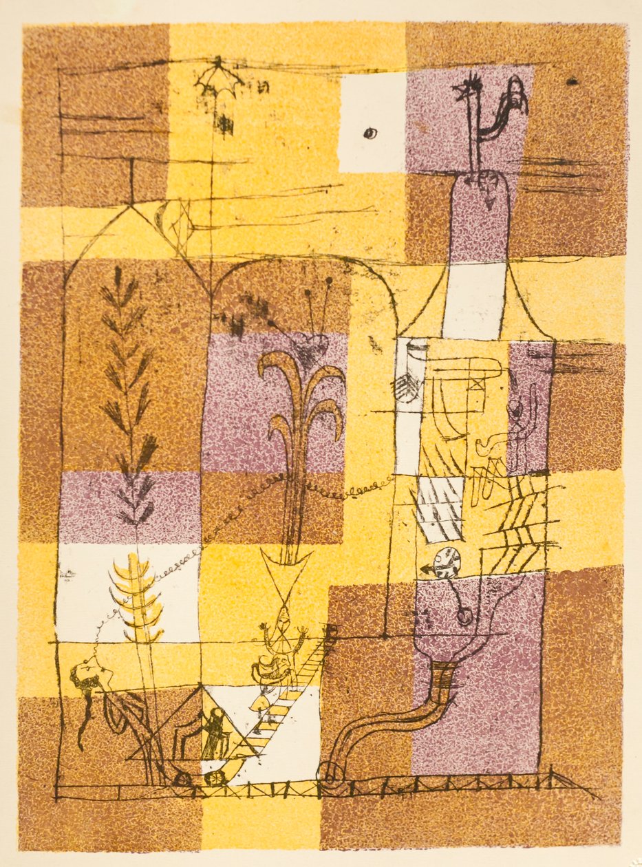 Tale à la Hoffmann (Tale à la Hoffmann) av Paul Klee