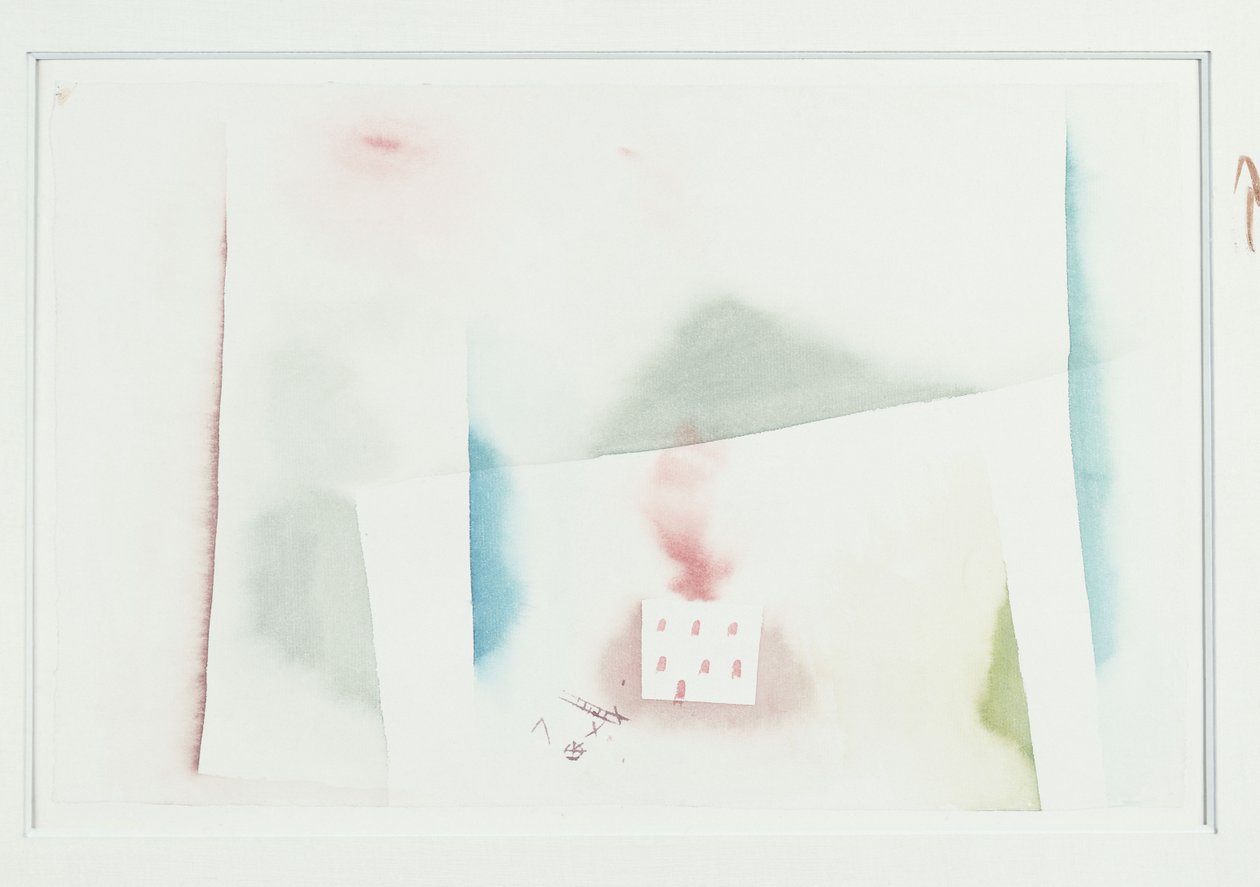 Det forlatte huset av Paul Klee