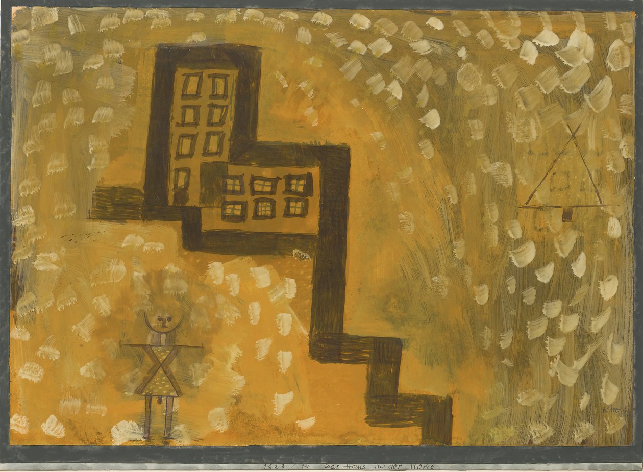 The House On High, 1923. av Paul Klee