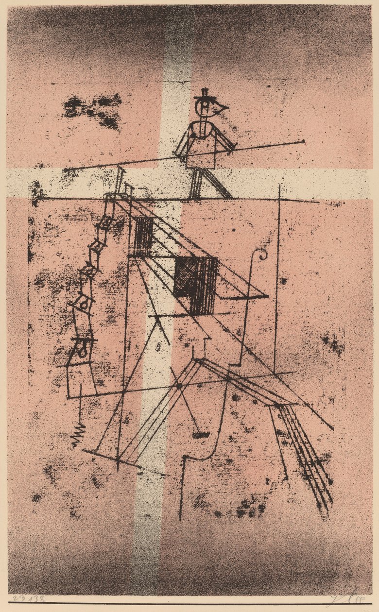 The Tight Rope Walker (Seiltänzer) av Paul Klee