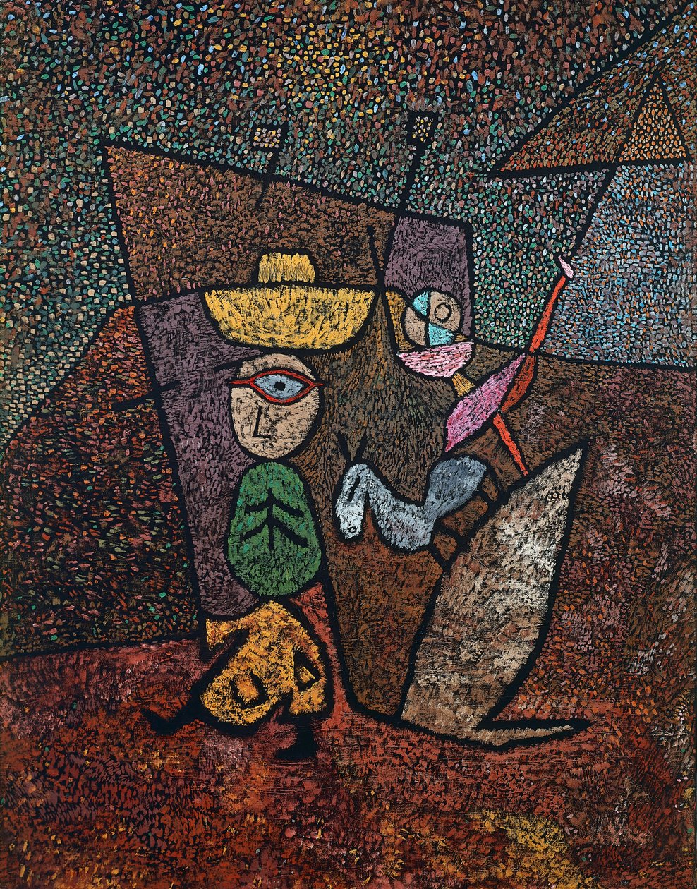 Det reisende sirkus av Paul Klee