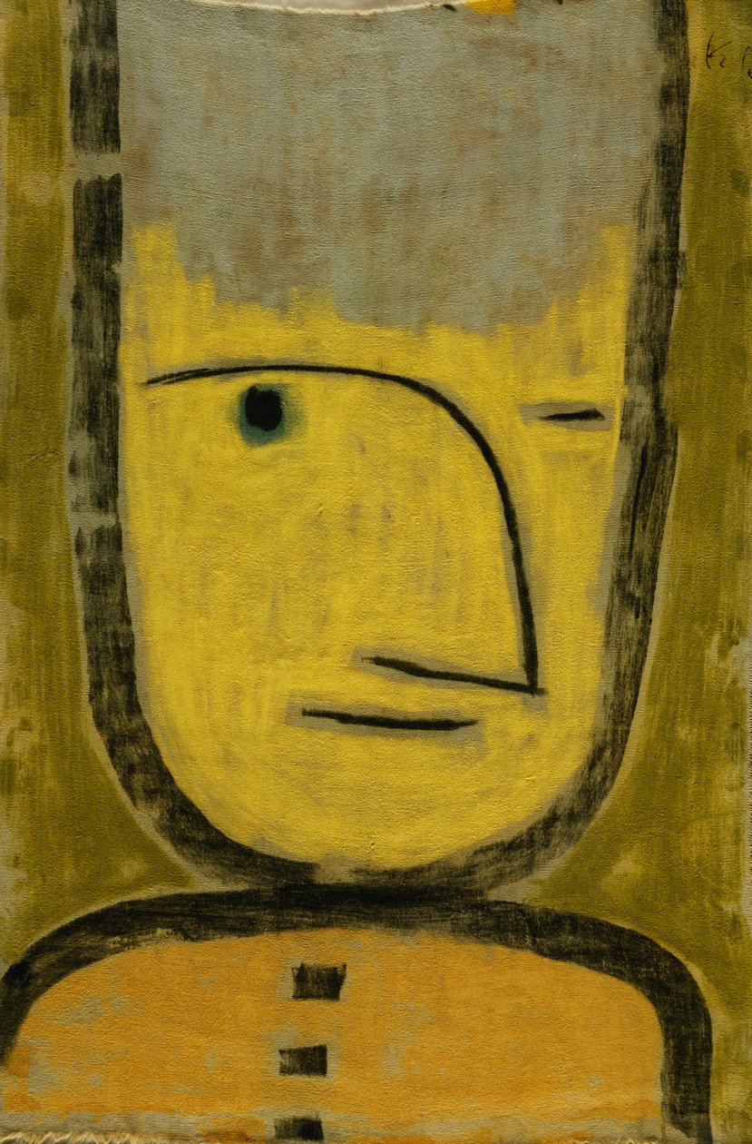 Den gul-grønne; Der Gelb-Grune av Paul Klee