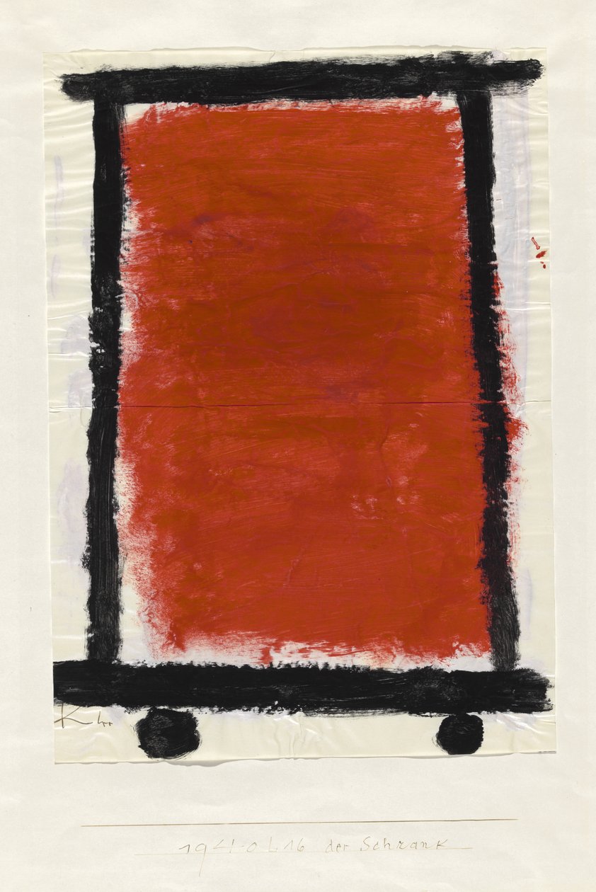 Skapet, 1940 av Paul Klee