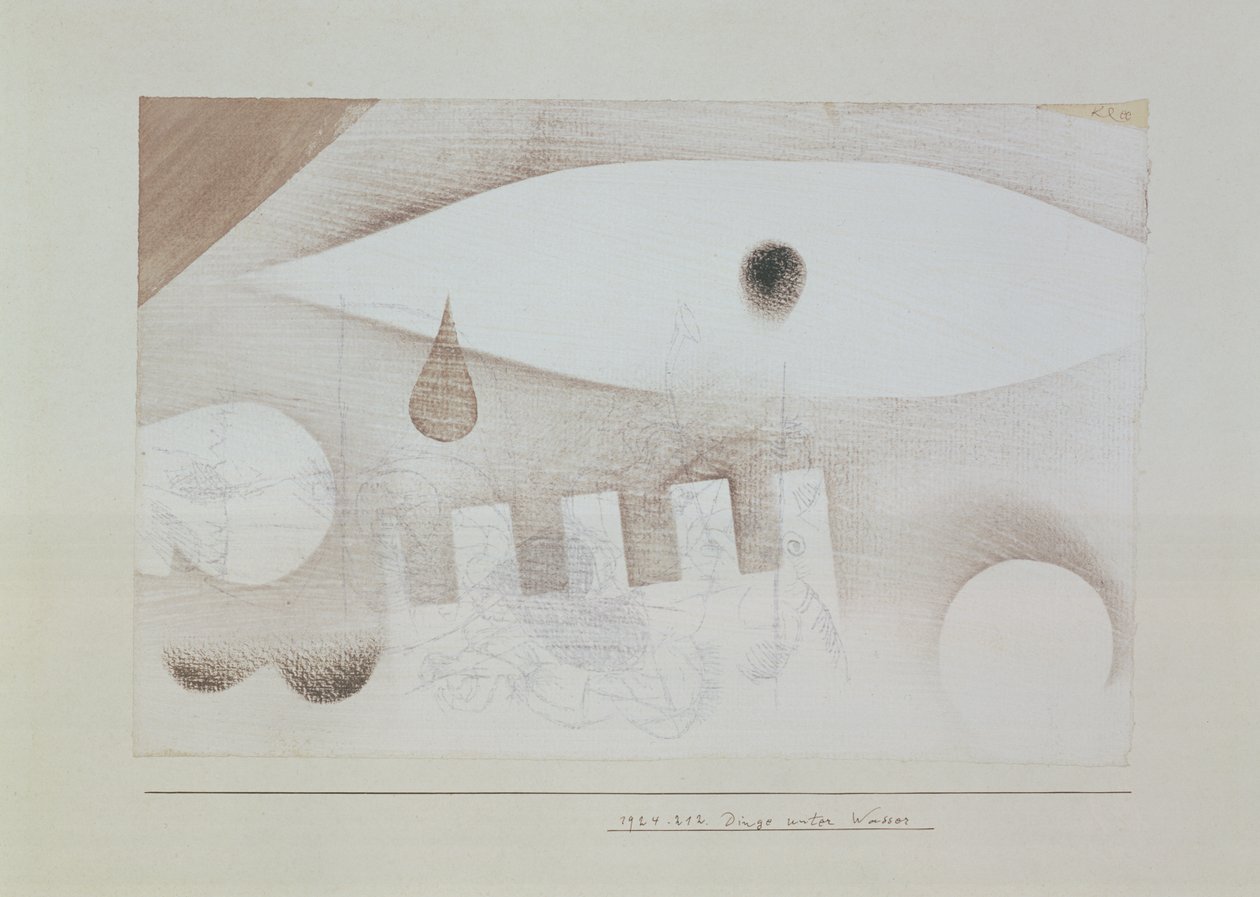 Ting under vann av Paul Klee