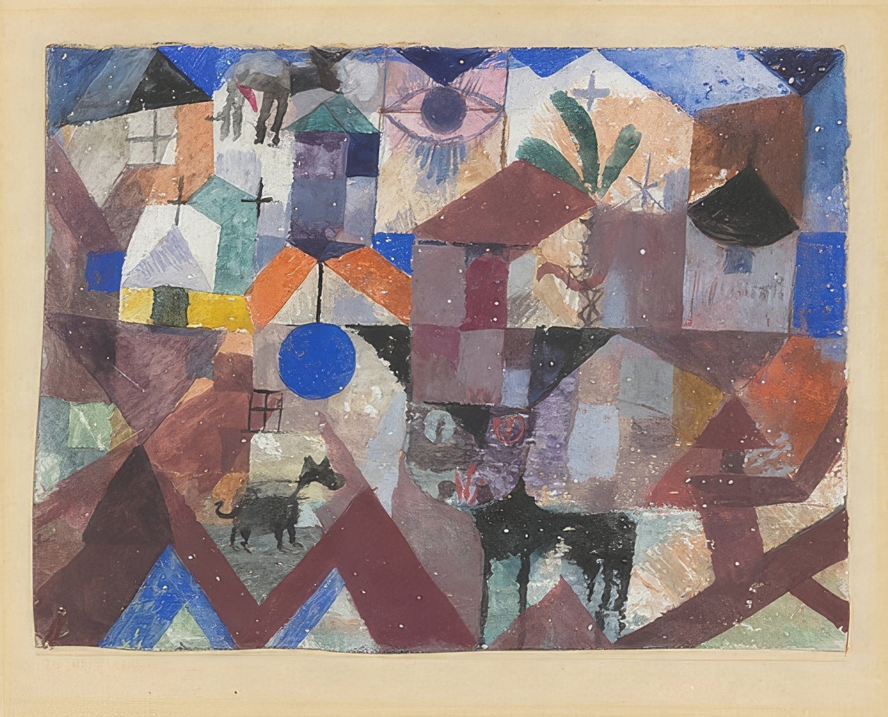 Dyrehage. 1918 av Paul Klee