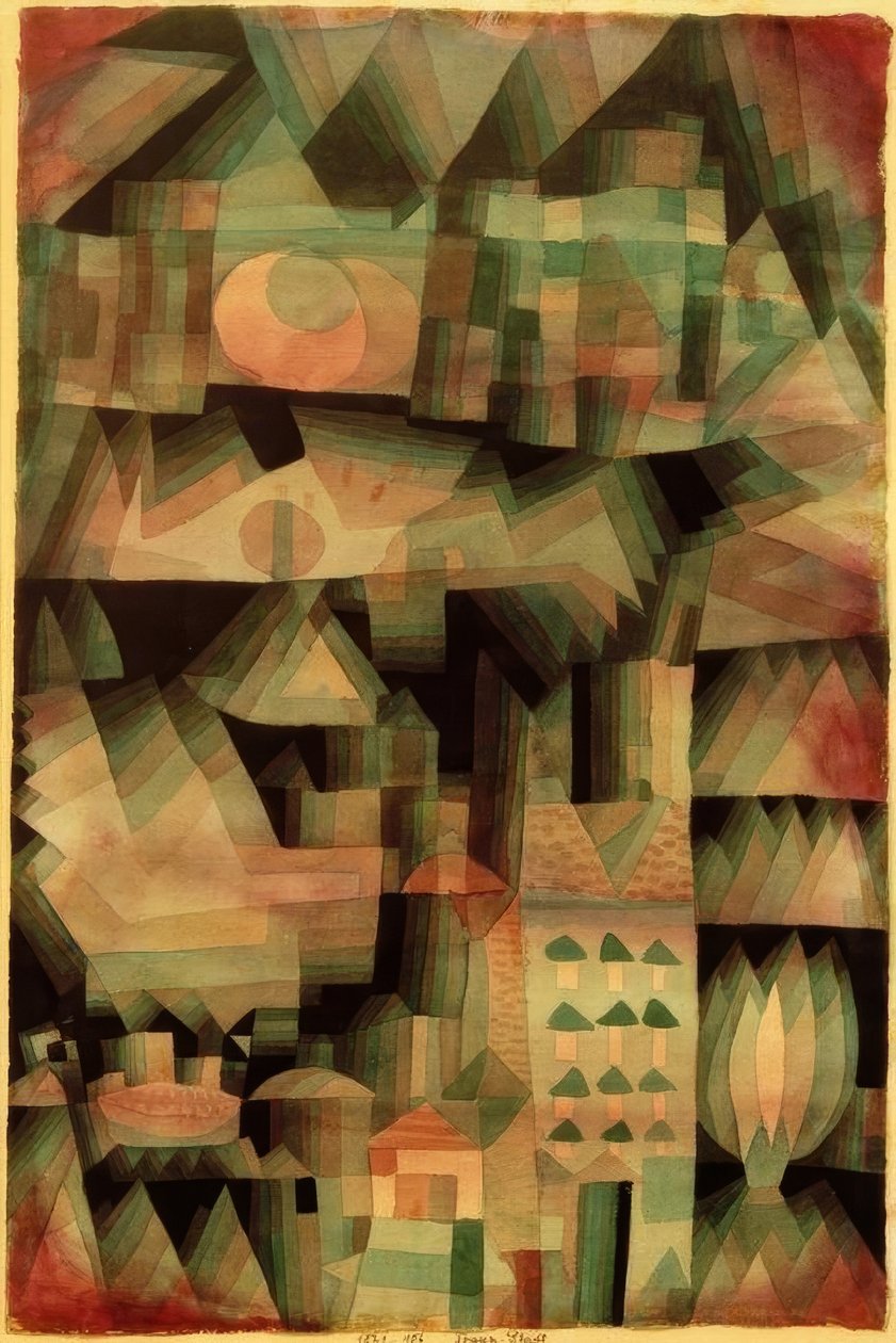 Drømmeby av Paul Klee