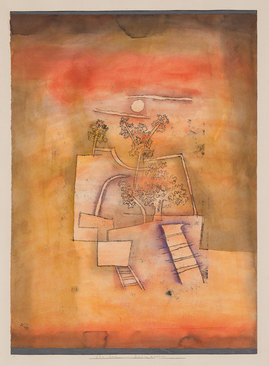 Trekultur, 1924. av Paul Klee
