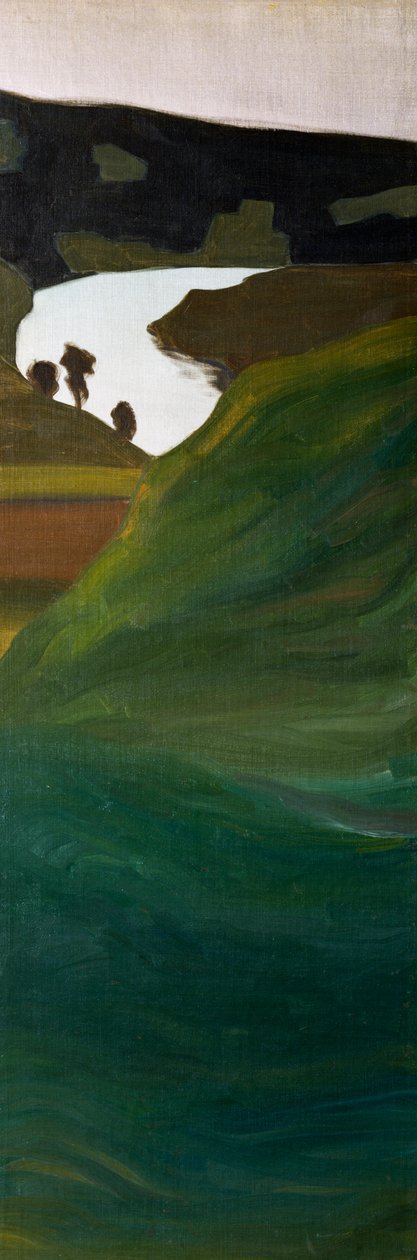Uten tittel (Aare landskap) av Paul Klee