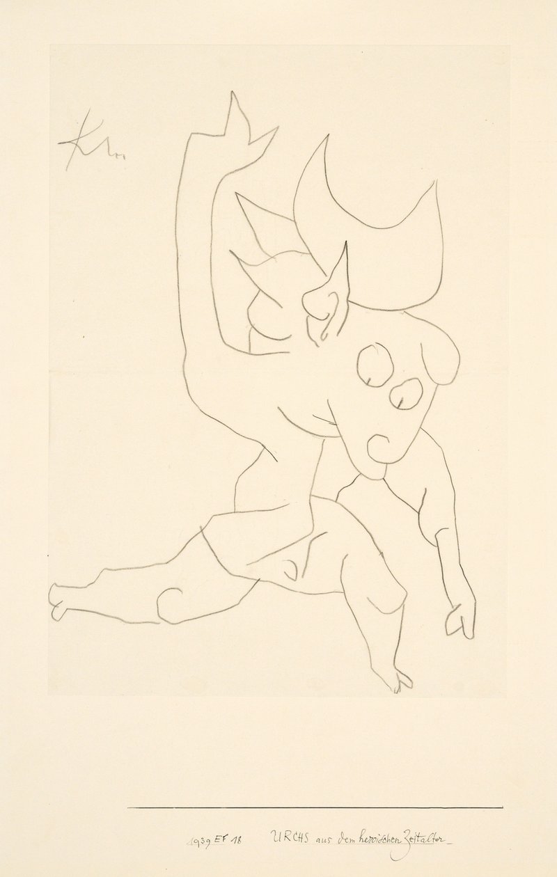 Urchs from the Heroic Age, 1939. av Paul Klee