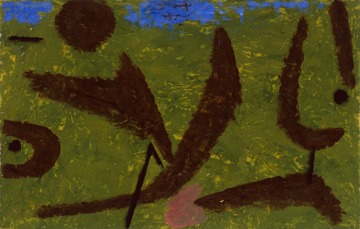 Hva skjedde på bunnen av Chamonix av Paul Klee