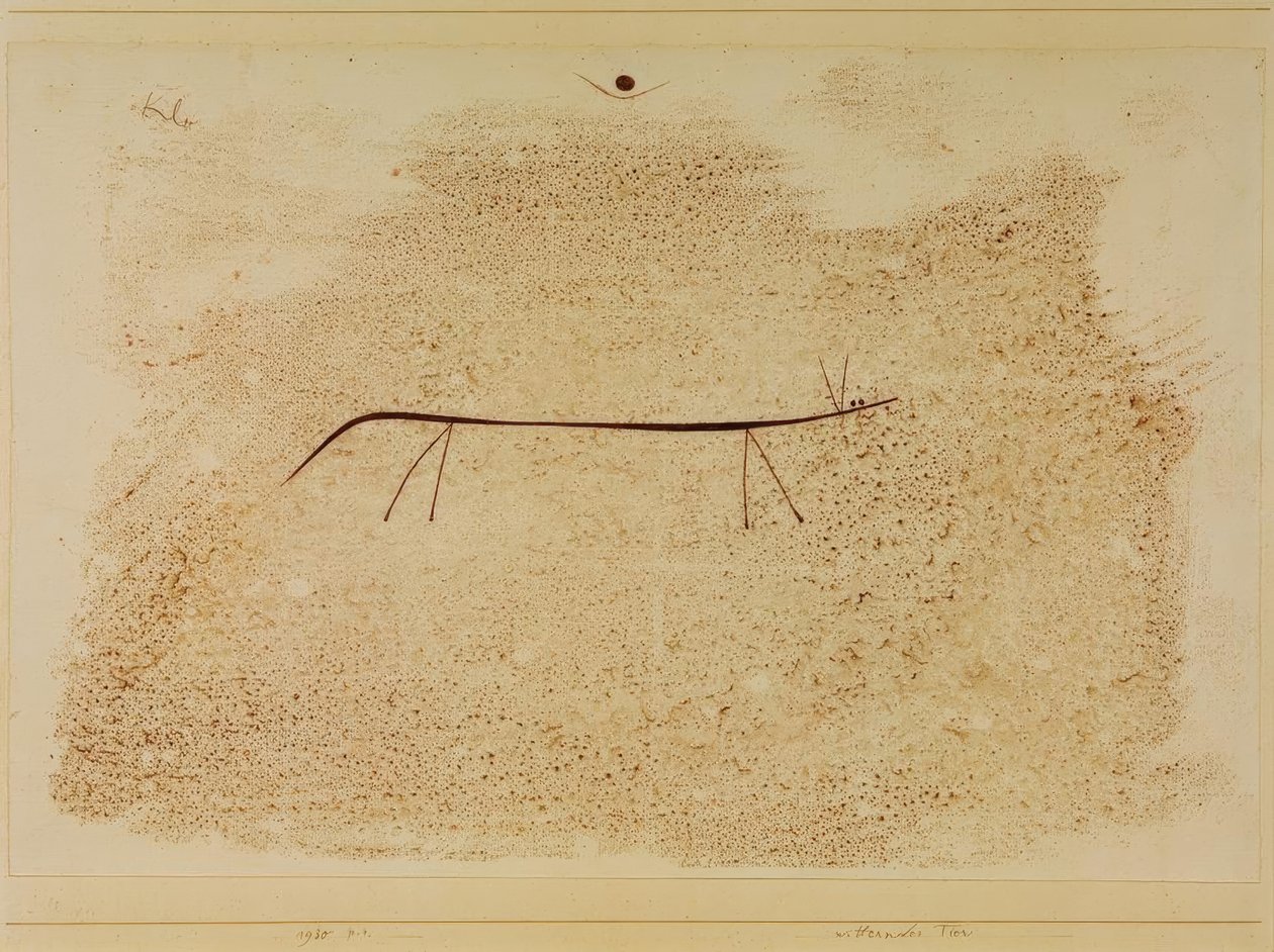 Duftende dyr av Paul Klee