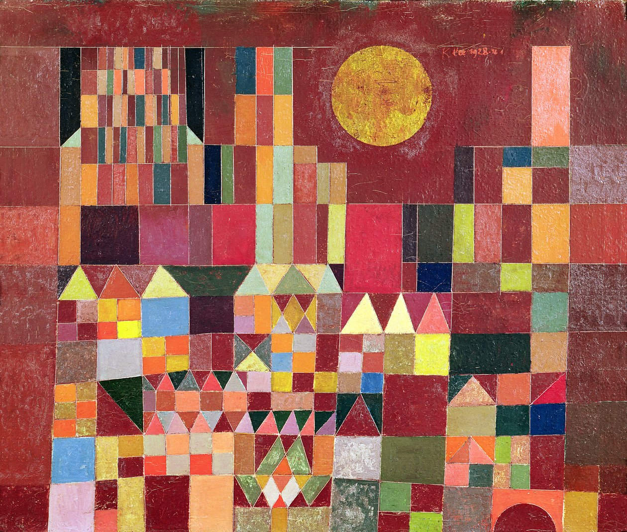 Så den steg 0883 av Paul Klee