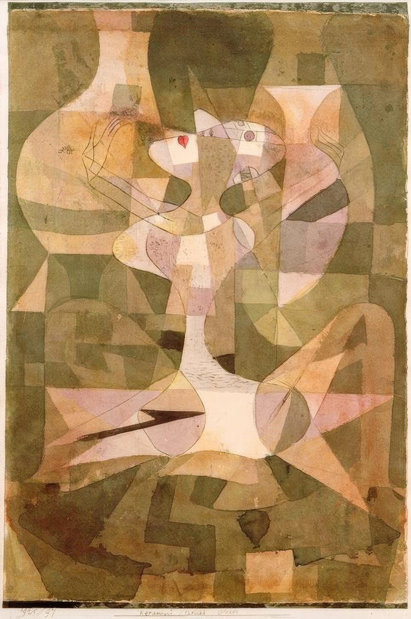 keramisk / erotisk / religiøs av Paul Klee