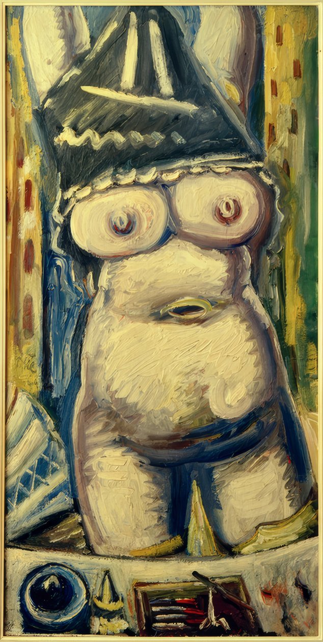 Akt frontal av Paul Kleinschmidt