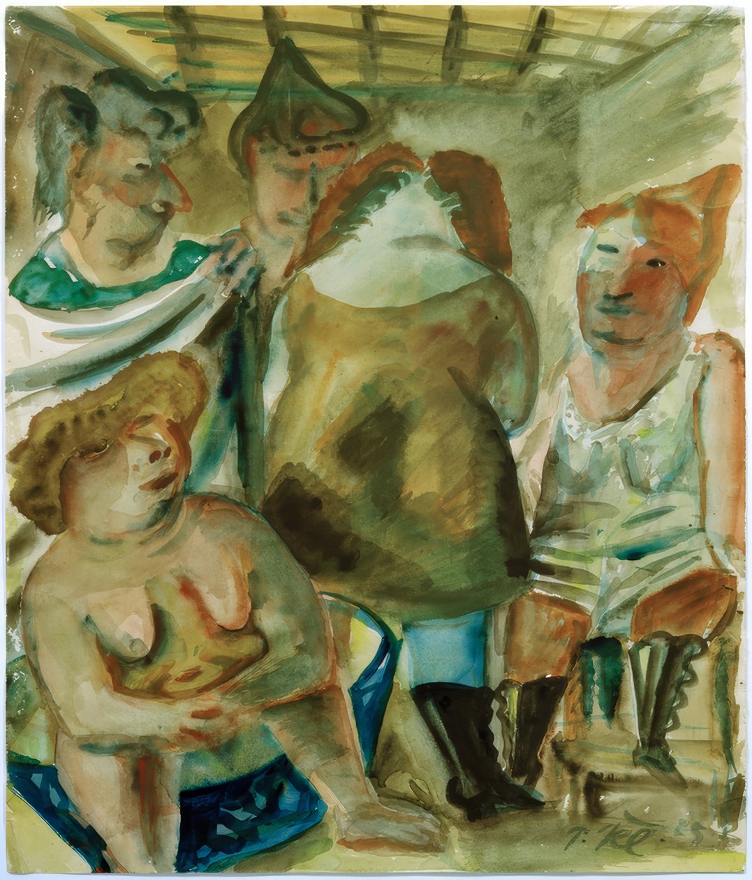 Damebad av Paul Kleinschmidt