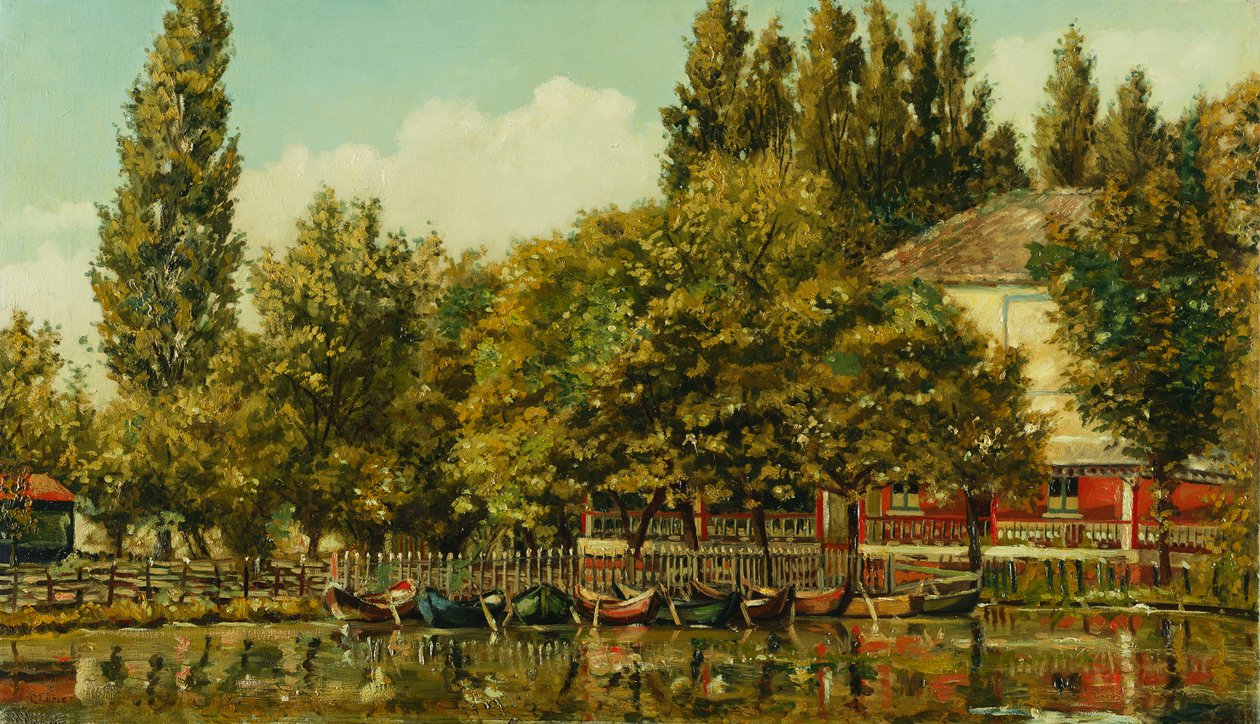 Moret-sur-Loing, av Paul Leduc