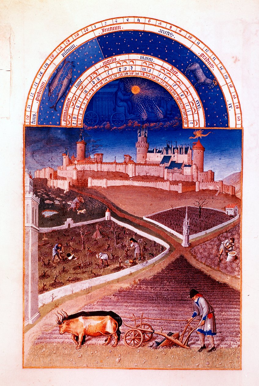 mars 1412-1416 av Paul Limbourg