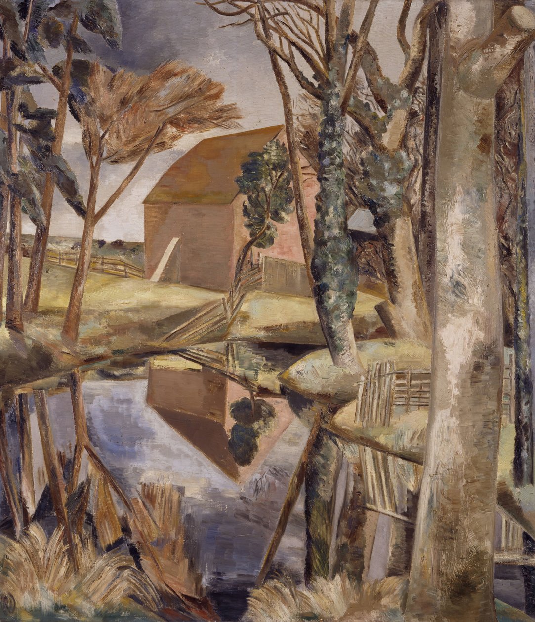 Oxenbridge Pond, 1927-28. av Paul Nash