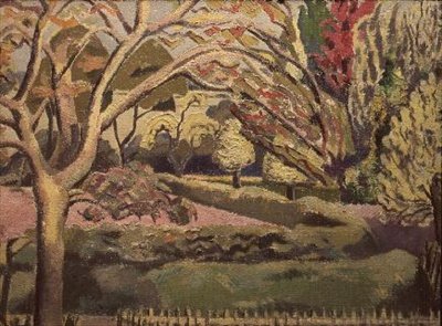 Hvite bladhager av Paul Nash