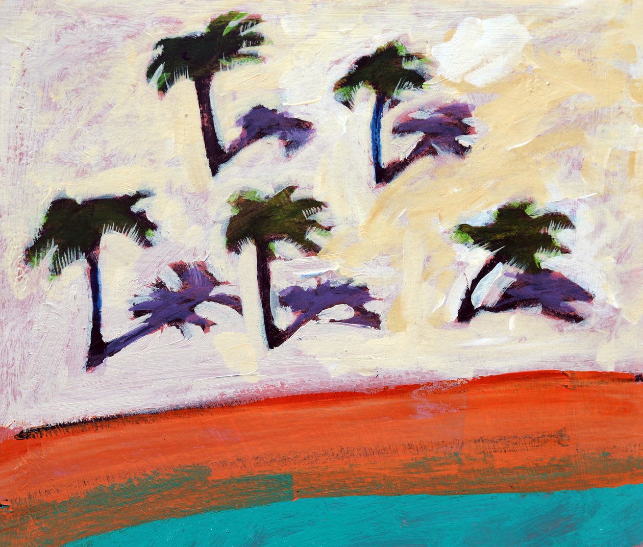 Palms I av Paul Powis