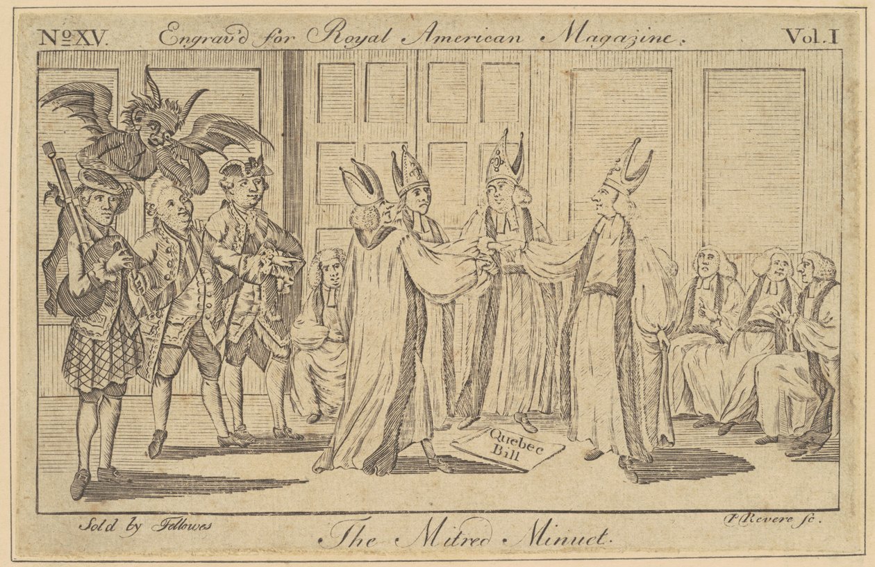 The Mitred Menuet av Paul Revere