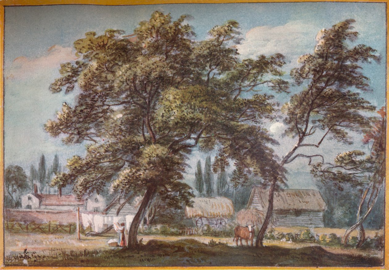 På Englefield Green, 1700-tallet, 1924 av Paul Sandby