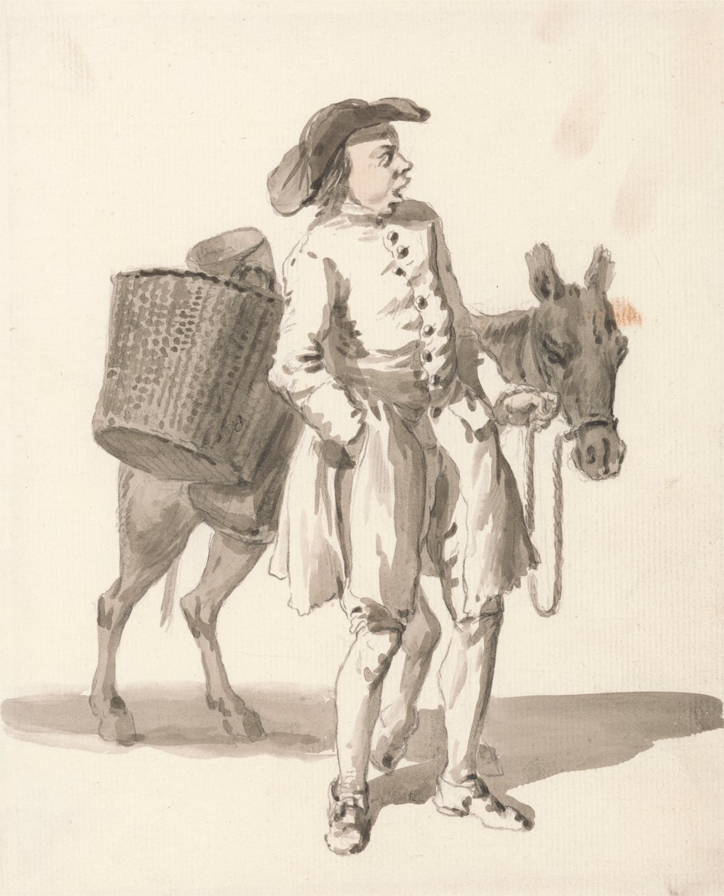 London Cries: Boy with a Donkey av Paul Sandby