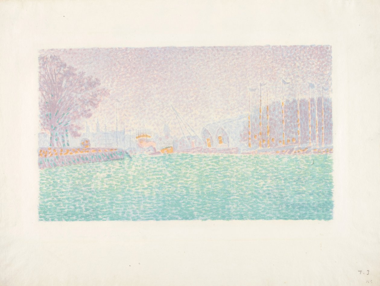 På Flushing av Paul Signac