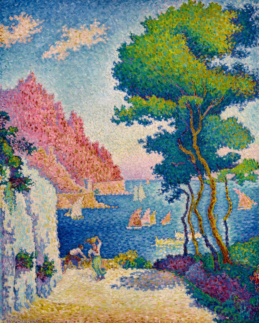 Capo di Noli, ved Genua av Paul Signac