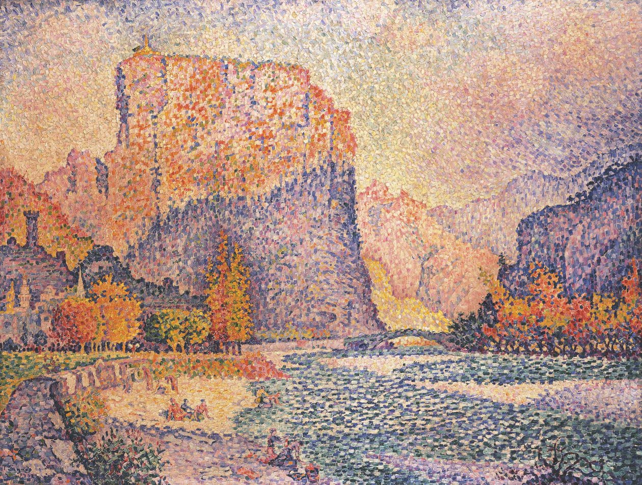 Castellane, 1902. av Paul Signac