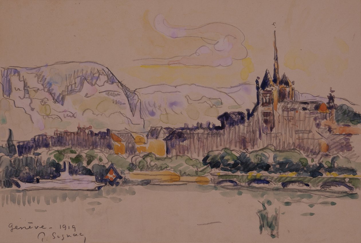 Genève av Paul Signac