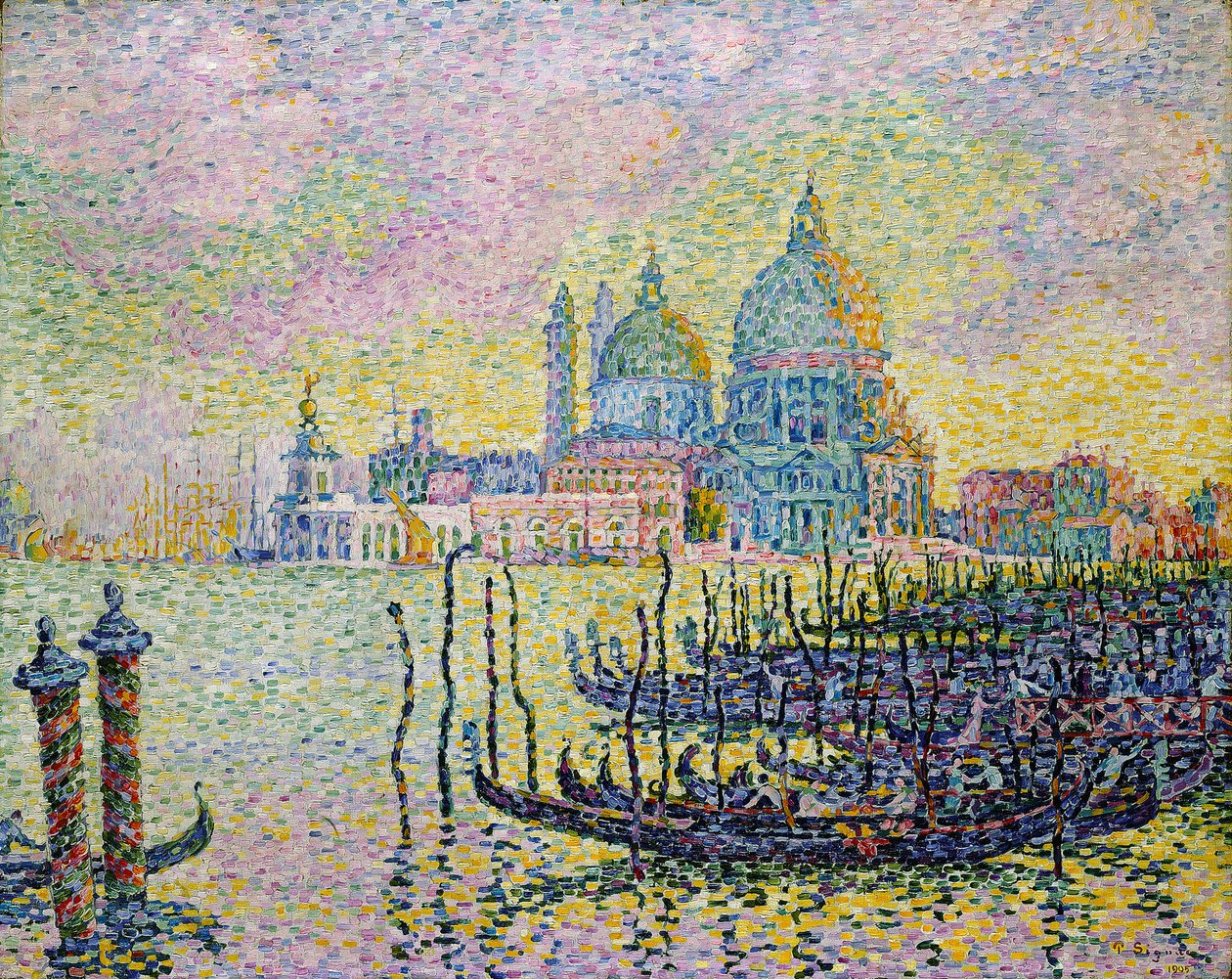 Canal Grande i Venezia, 1905. av Paul Signac