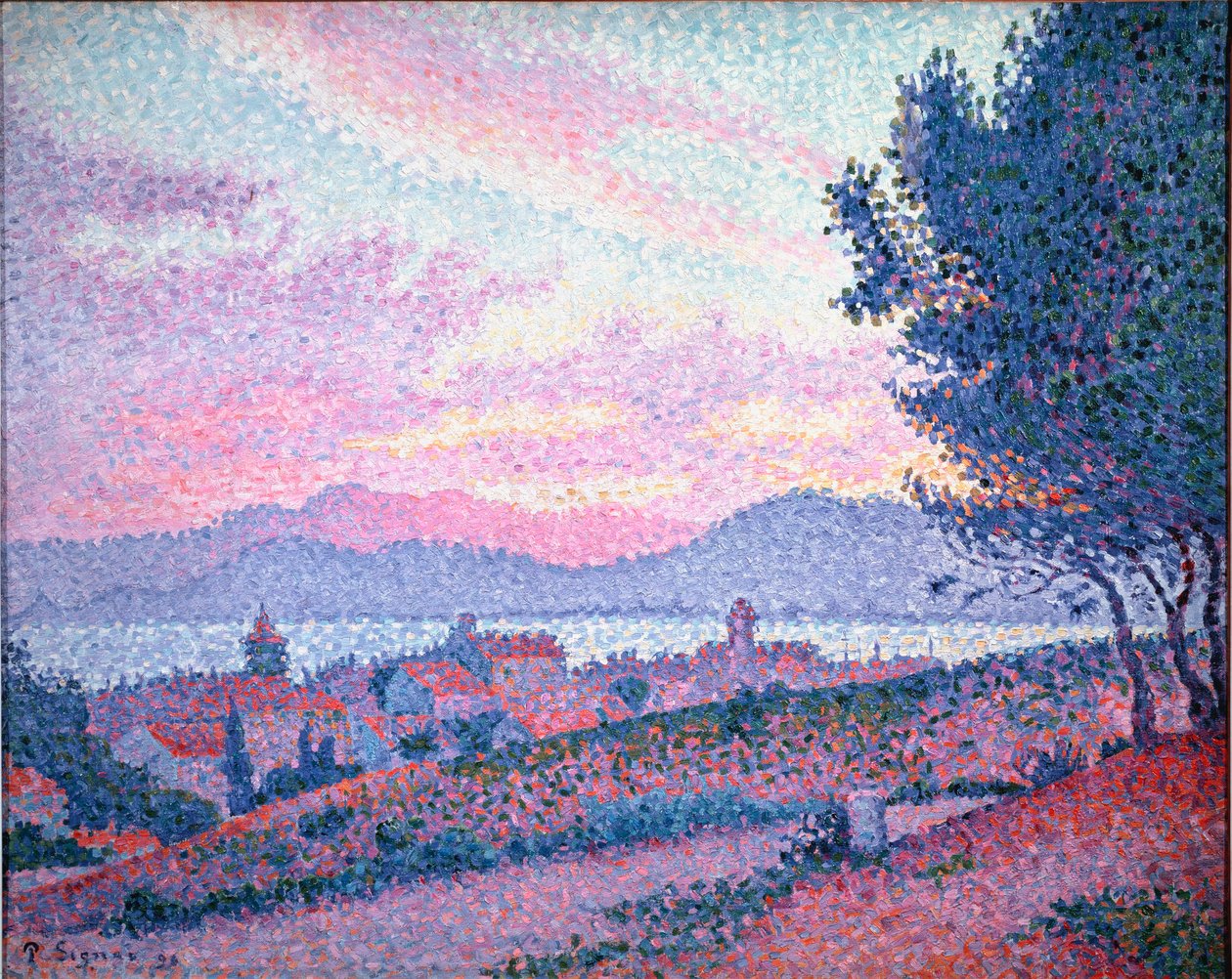 Saint Tropez (1863–1935) av Paul Signac