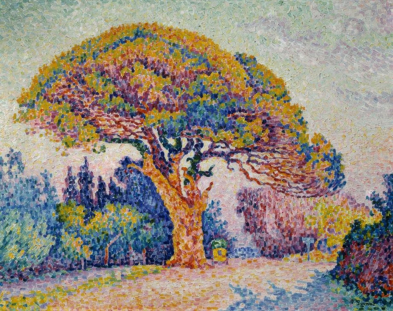 Signac, furu av Bertaud av Paul Signac