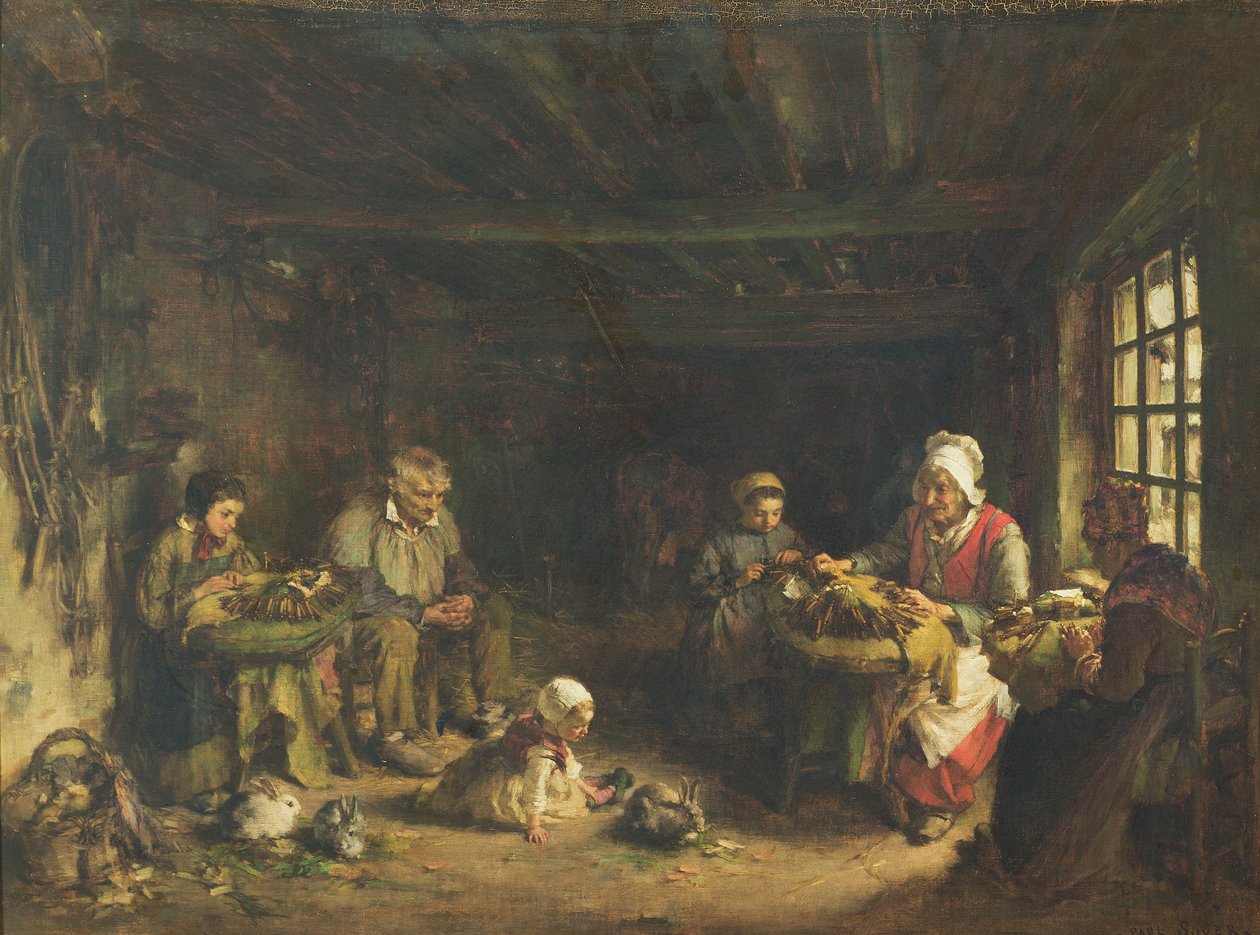 Blondemakere i Asnieres-sur-Oise av Paul Soyer