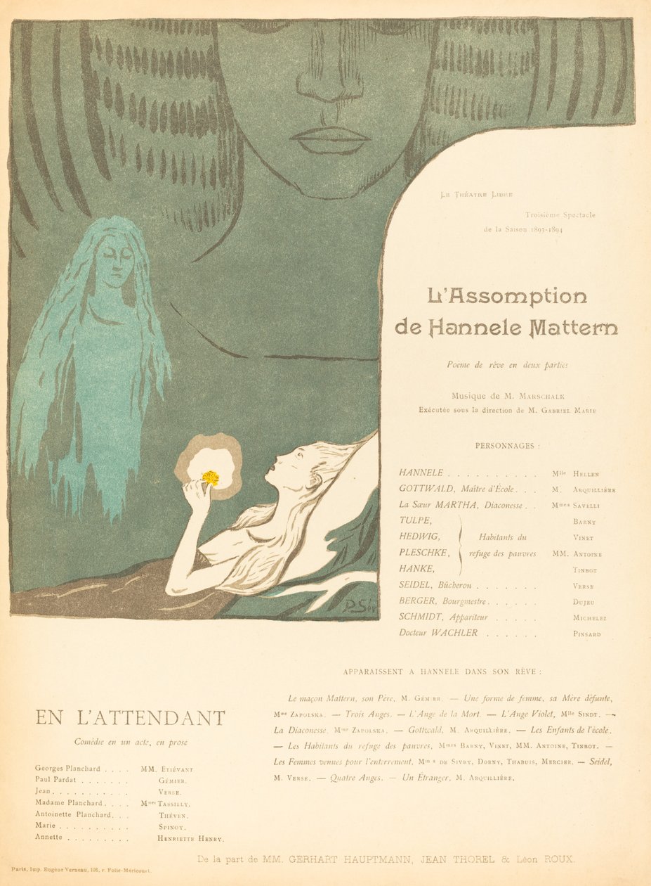 The Assumption av Hannele Mattern; I mellomtiden av Paul Sérusier