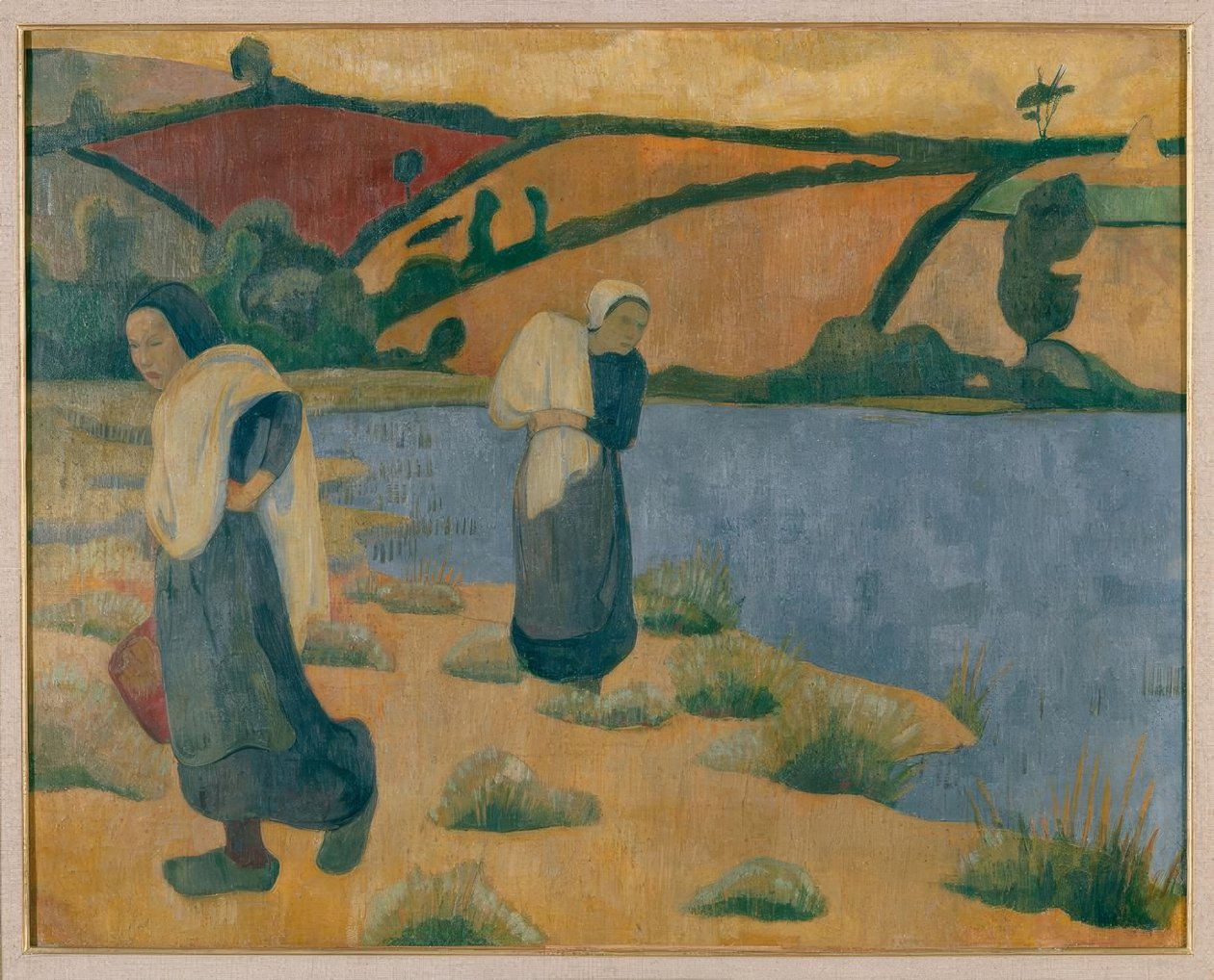 Laveuses ved Laïta, nær Le Pouldu av Paul Sérusier
