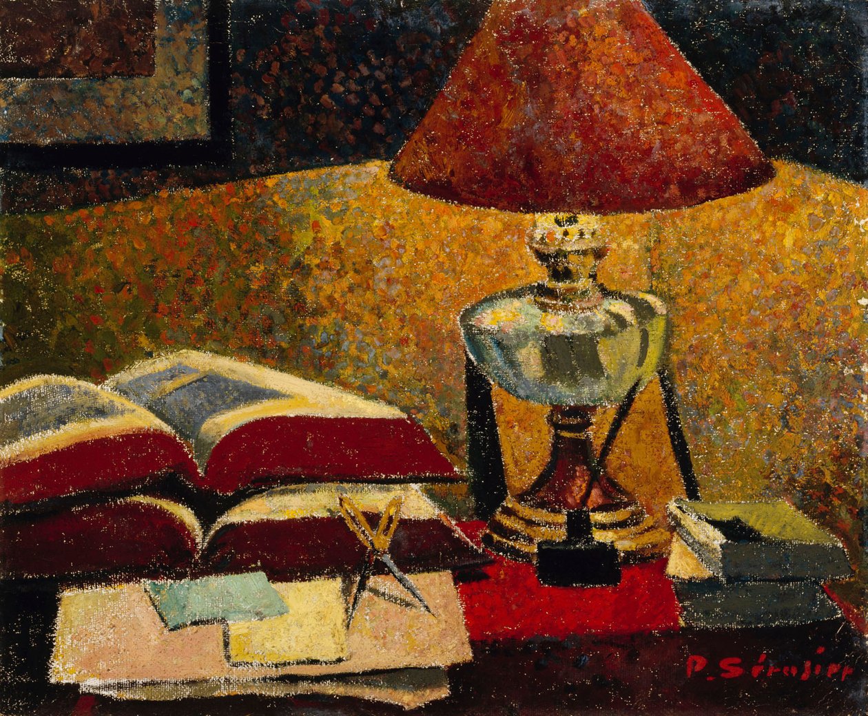 Under lampen, 1906. av Paul Sérusier
