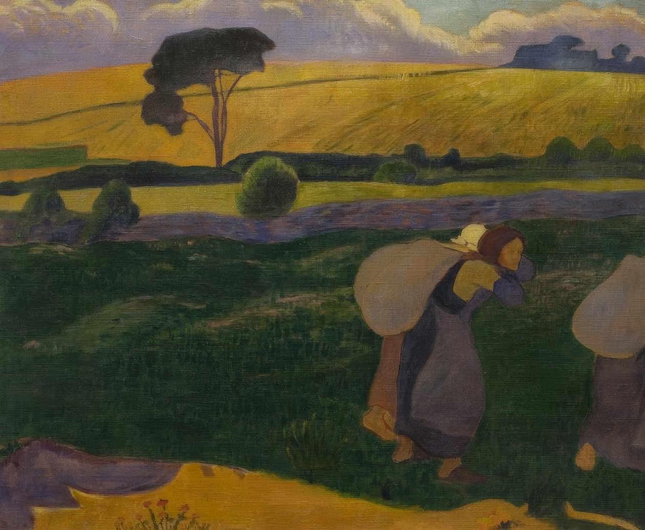 Vaskedamer i Bellangenet av Paul Sérusier