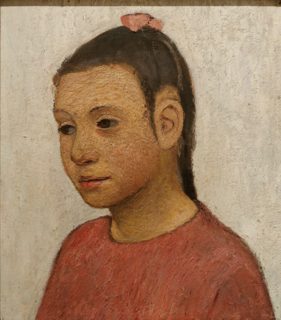 Portrett av en jente av Paula Modersohn Becker