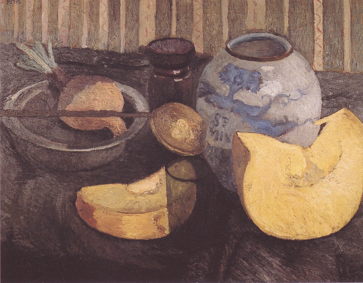 Stilleben med et gresskar av Paula Modersohn Becker