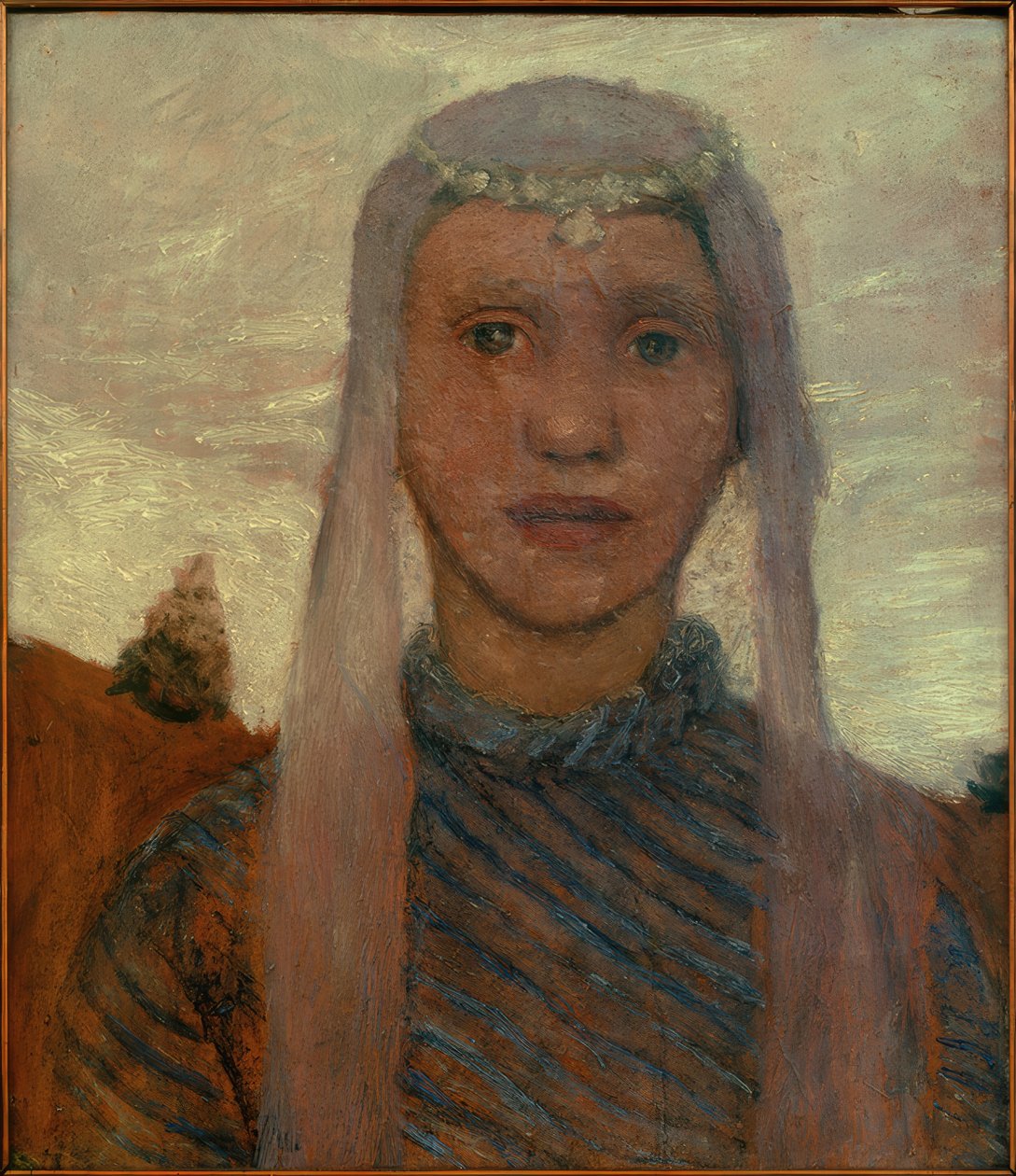 Jente med slør av Paula Modersohn Becker
