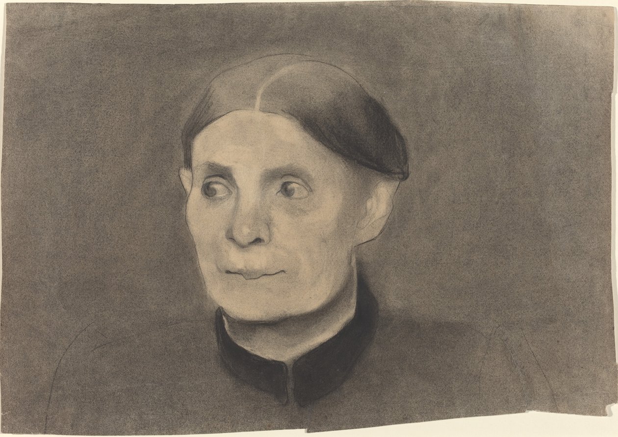Portrett av en kvinne av Paula Modersohn Becker