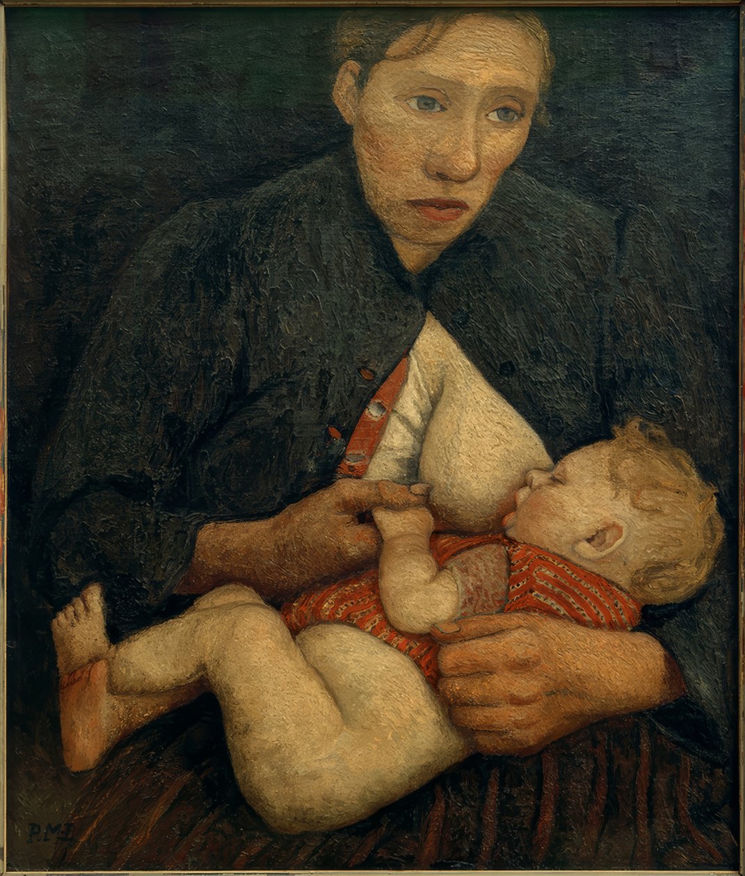 Ammende mor av Paula Modersohn Becker