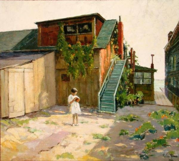 Kunstnerens studio av Pauline Palmer
