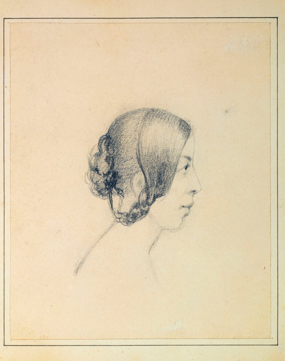 Selvportrett. av Pauline Viardot García