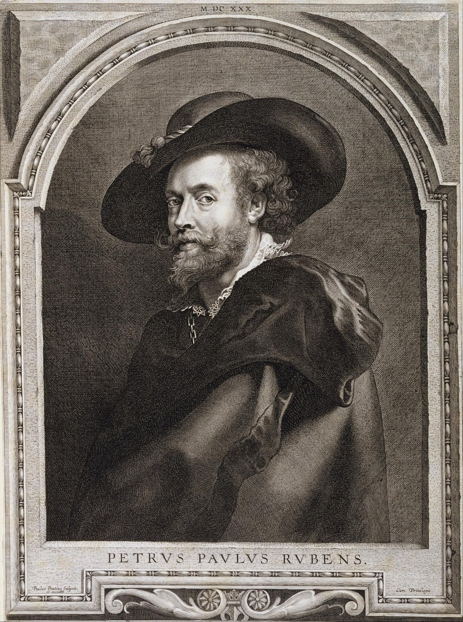 Portrett av Peter Paul Rubens av Paulus Pontius