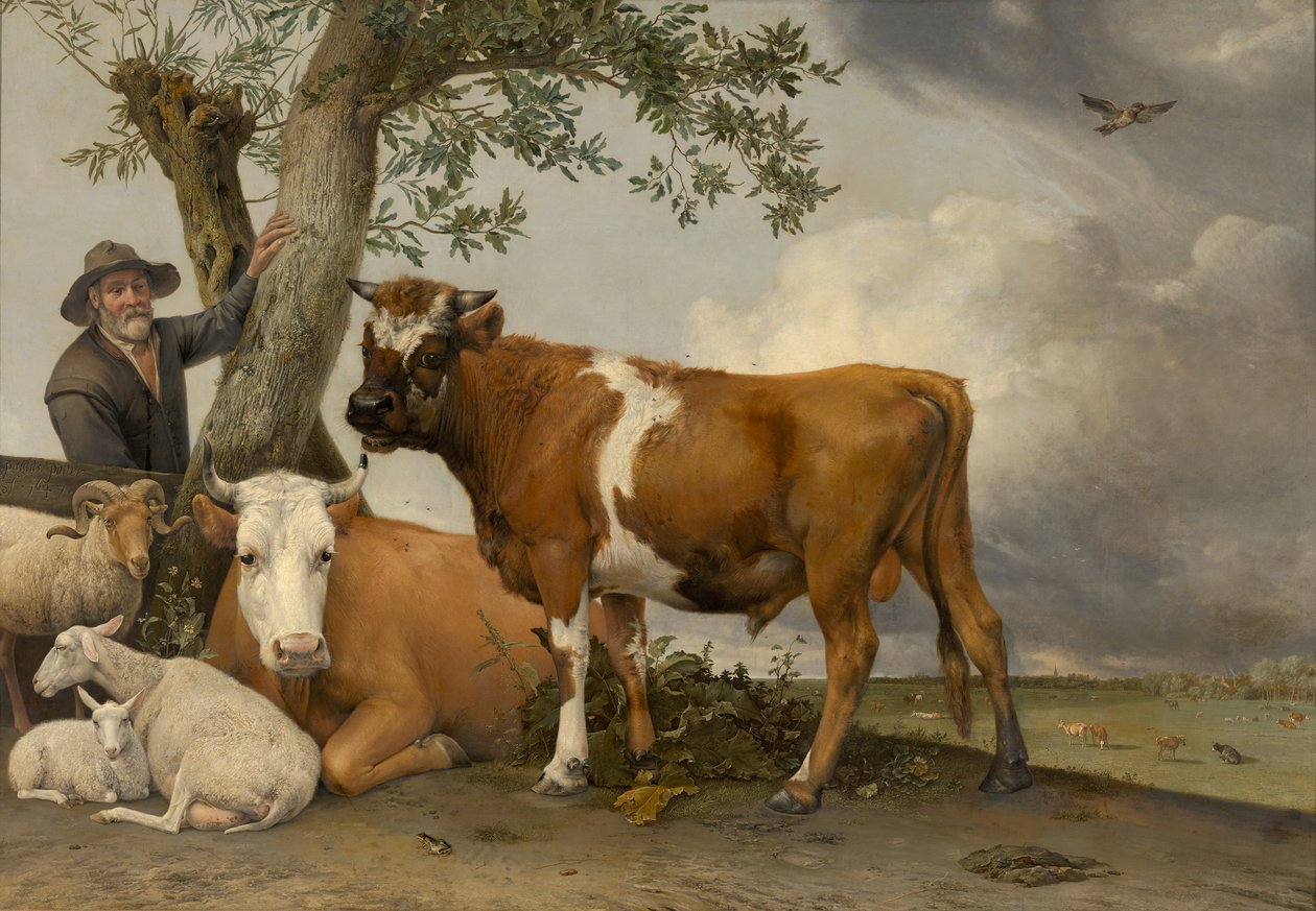 Oksen, 1647 av Paulus Potter