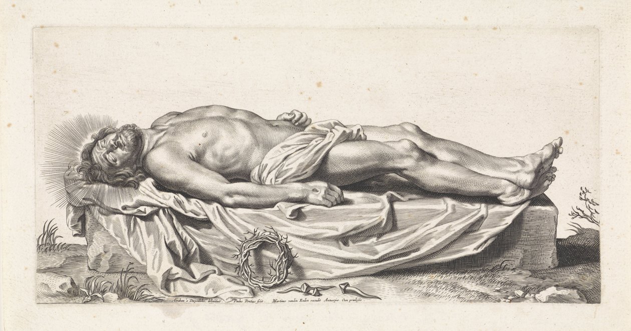 Legemet til den døde Kristus av Paulus Pontius
