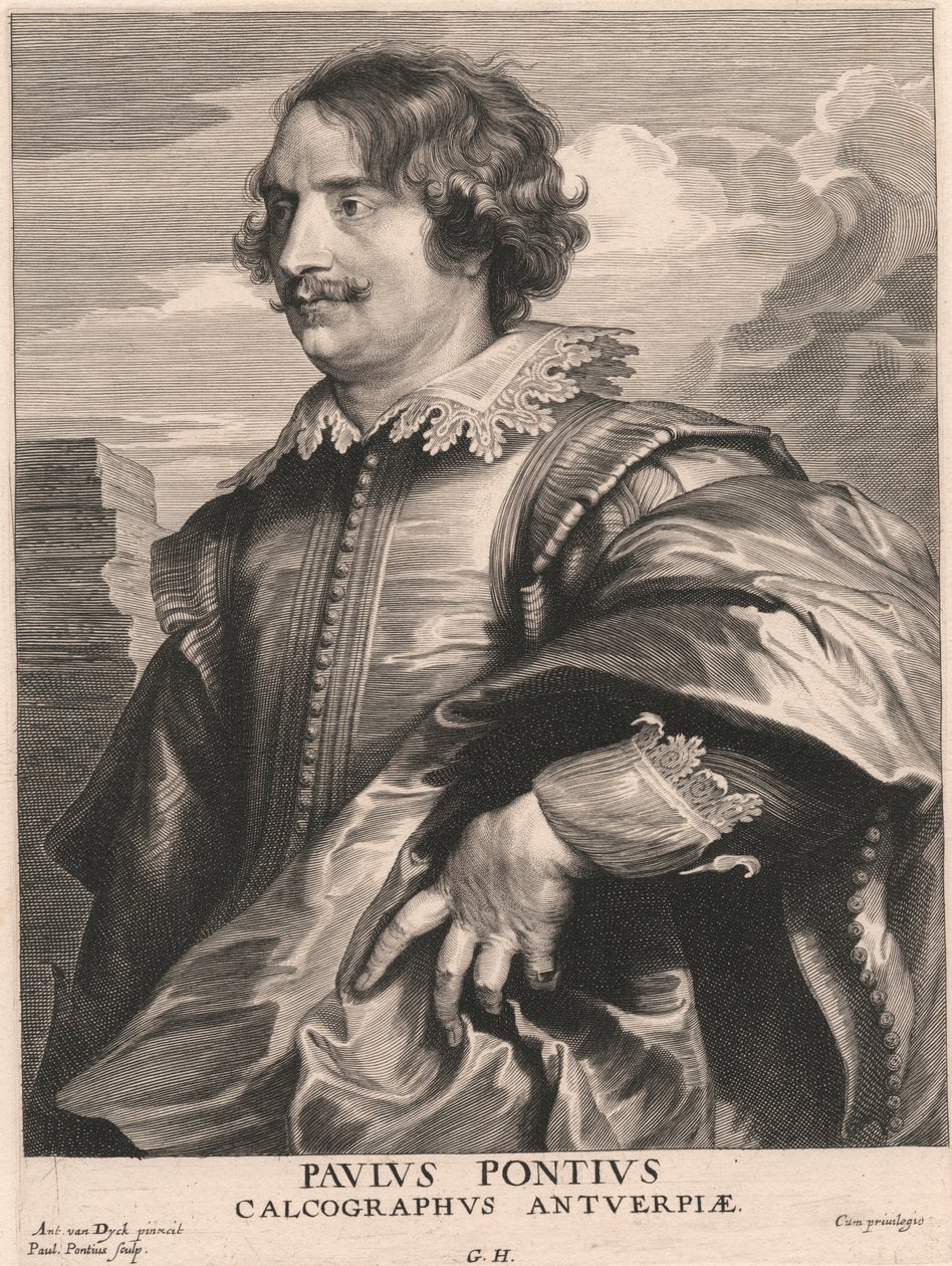 Paulus Pontius / Pavivs Pontivs / Calcographvs Antwerpen av Paulus Pontius